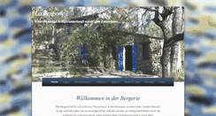 Desktop Screenshot of bergerie.de