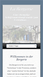 Mobile Screenshot of bergerie.de